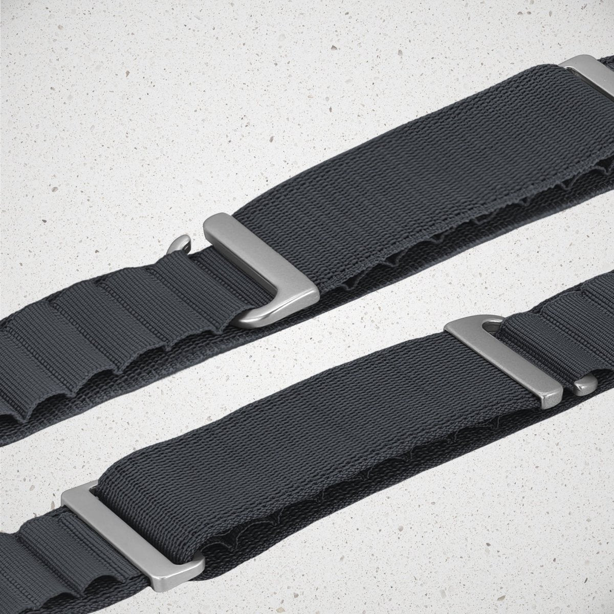 Mobilize Nylon Watch Band - Alpine - Titanium Connector - For Apple 38/40/41Mm - Dark Grey - 123TelecomShop