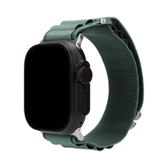 Mobilize Nylon Watch Band - Alpine - Titanium Connector - For Apple 38/40/41Mm - Green - 123TelecomShop