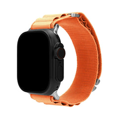 Mobilize Nylon Watch Band - Alpine - Titanium Connector - For Apple 38/40/41Mm - Orange - 123TelecomShop