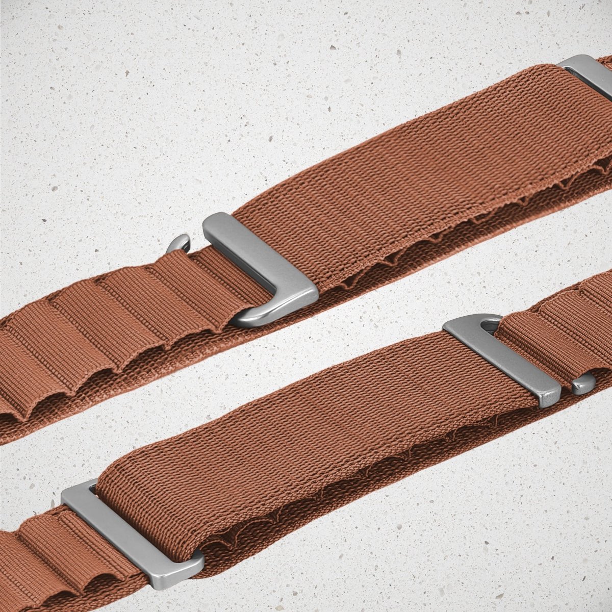 Mobilize Nylon Watch Band - Alpine - Titanium Connector - For Apple 38/40/41Mm - Terracotta - 123TelecomShop