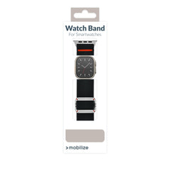Mobilize Nylon Watch Band - Elastic - For Apple 38/40/41Mm - Black - 123TelecomShop