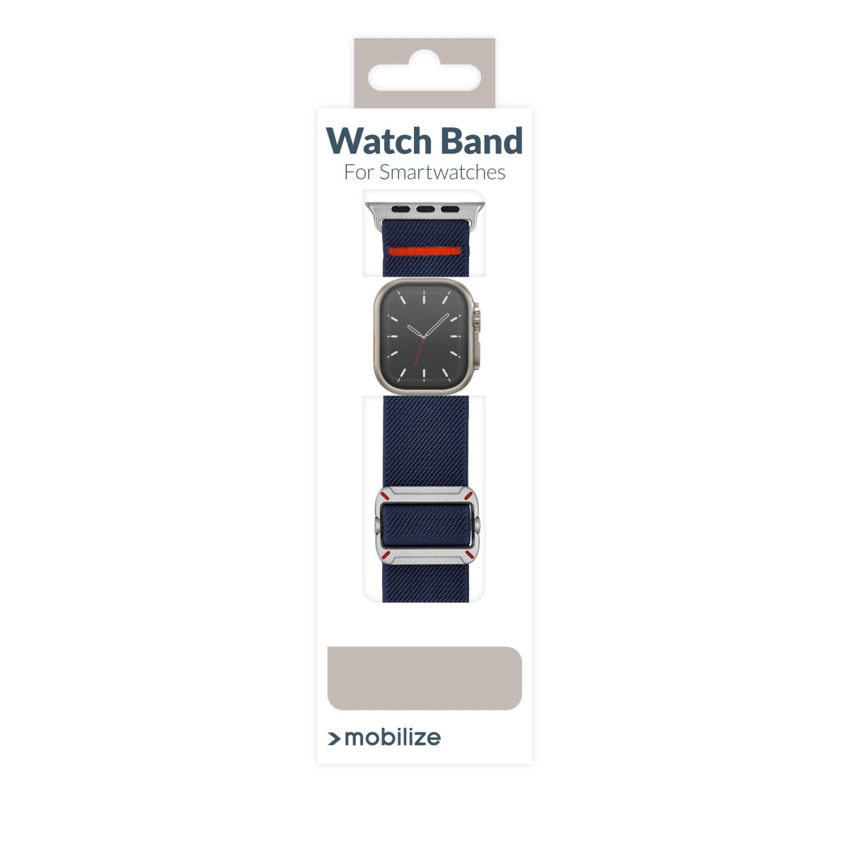 Mobilize Nylon Watch Band - Elastic - For Apple 38/40/41Mm - Blue - 123TelecomShop
