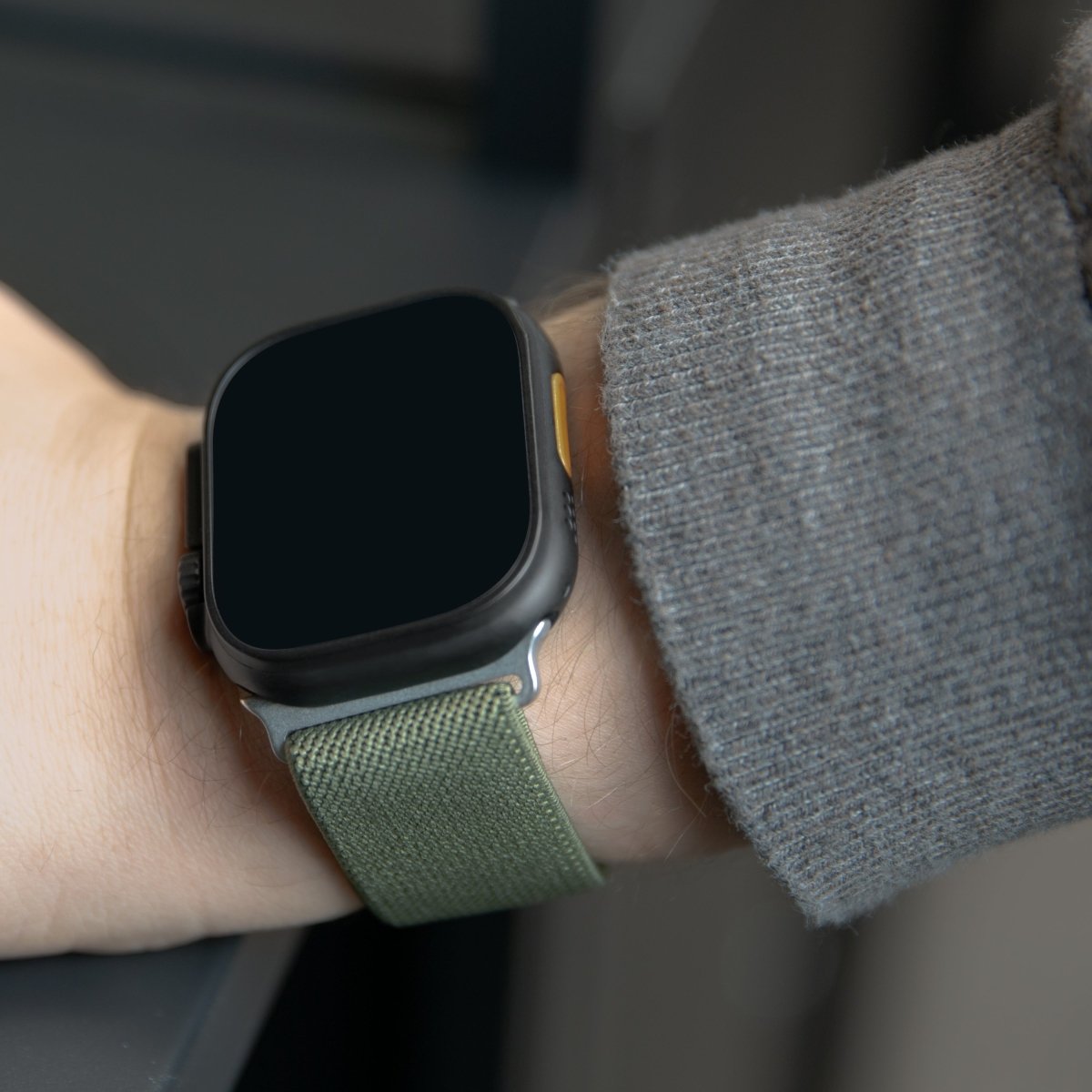 Mobilize Nylon Watch Band - Elastic - For Apple 38/40/41Mm - Khaki - 123TelecomShop