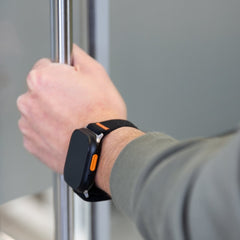 Mobilize Nylon Watch Band - Elastic - For Apple 42/44/45/49Mm - Black - 123TelecomShop