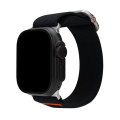 Mobilize Nylon Watch Band - Elastic - For Apple 42/44/45/49Mm - Black - 123TelecomShop
