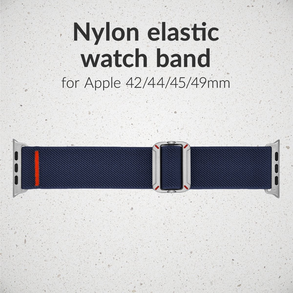 Mobilize Nylon Watch Band - Elastic - For Apple 42/44/45/49Mm - Blue - 123TelecomShop