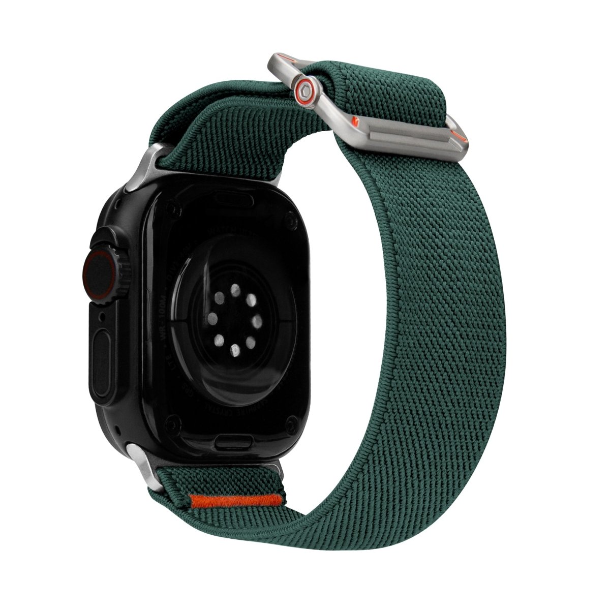 Mobilize Nylon Watch Band - Elastic - For Apple 42/44/45/49Mm - Green - 123TelecomShop