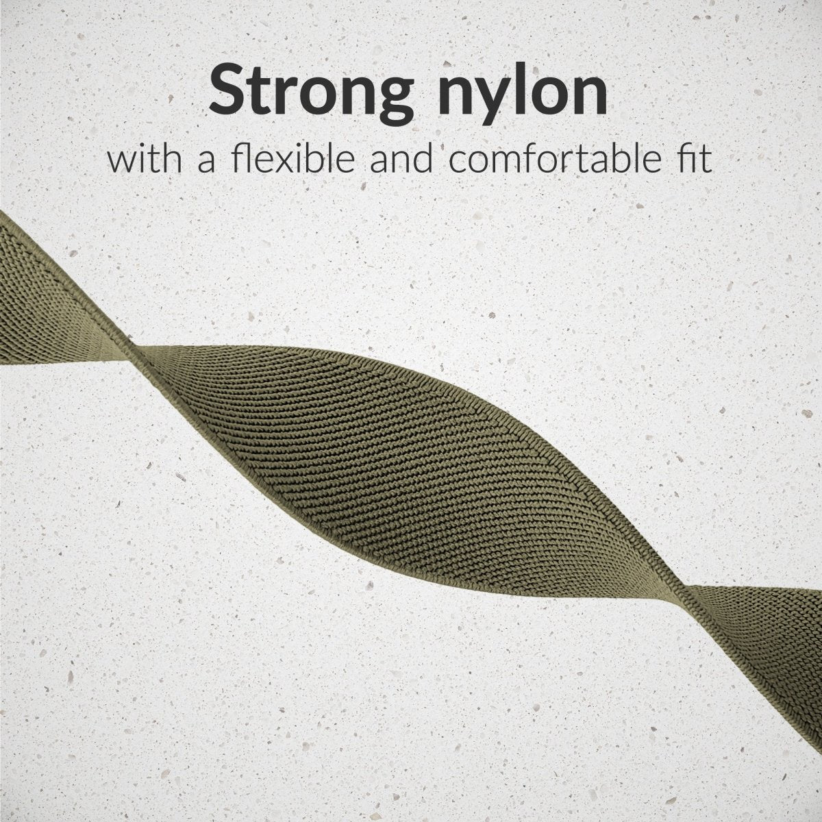 Mobilize Nylon Watch Band - Elastic - For Apple 42/44/45/49Mm - Khaki - 123TelecomShop
