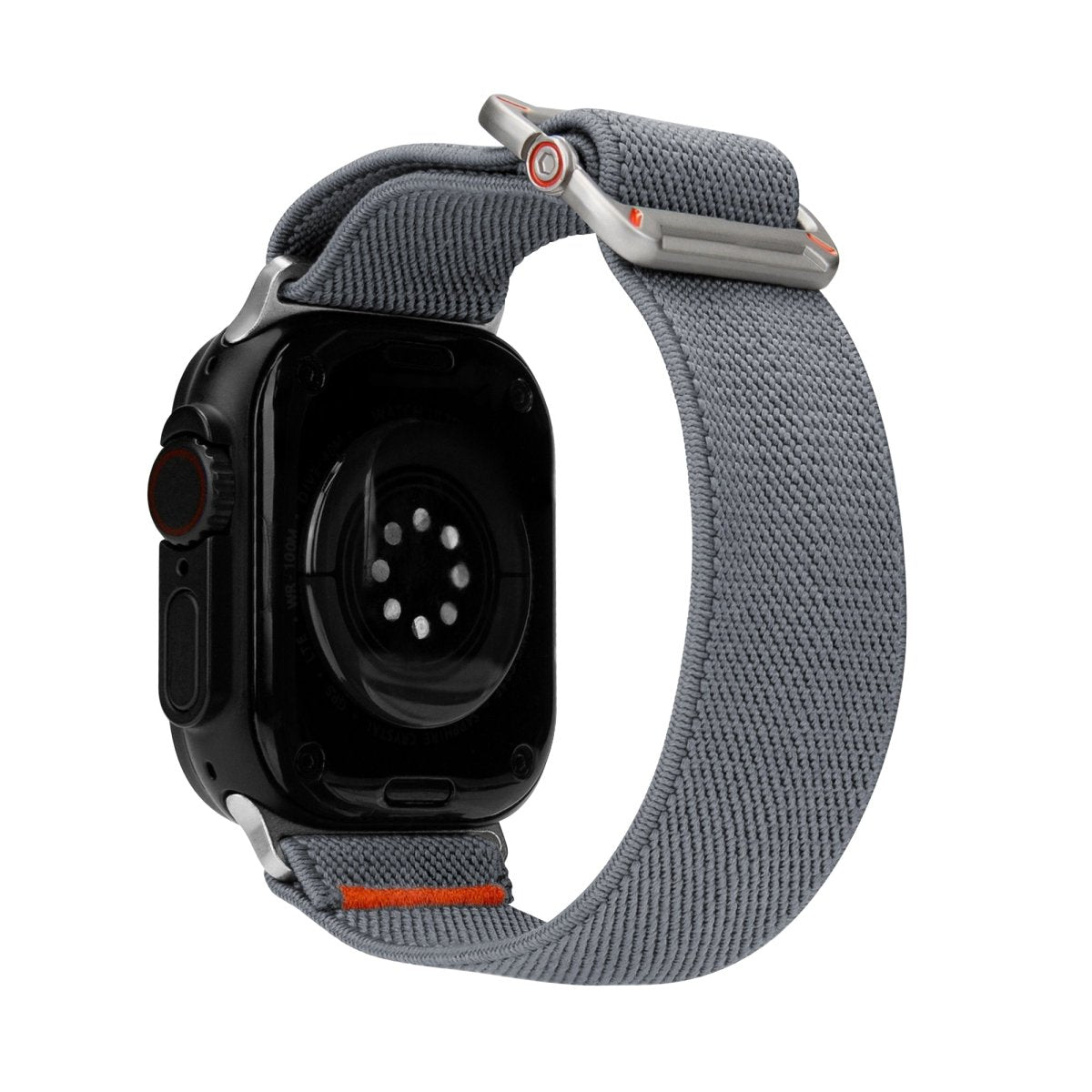 Mobilize Nylon Watch Band - Elastic - For Apple 42/44/45/49Mmm - Grey - 123TelecomShop