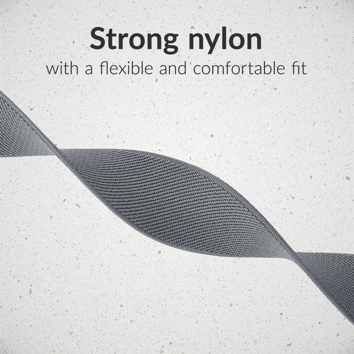 Mobilize Nylon Watch Band - Elastic - For Apple 42/44/45/49Mmm - Grey - 123TelecomShop