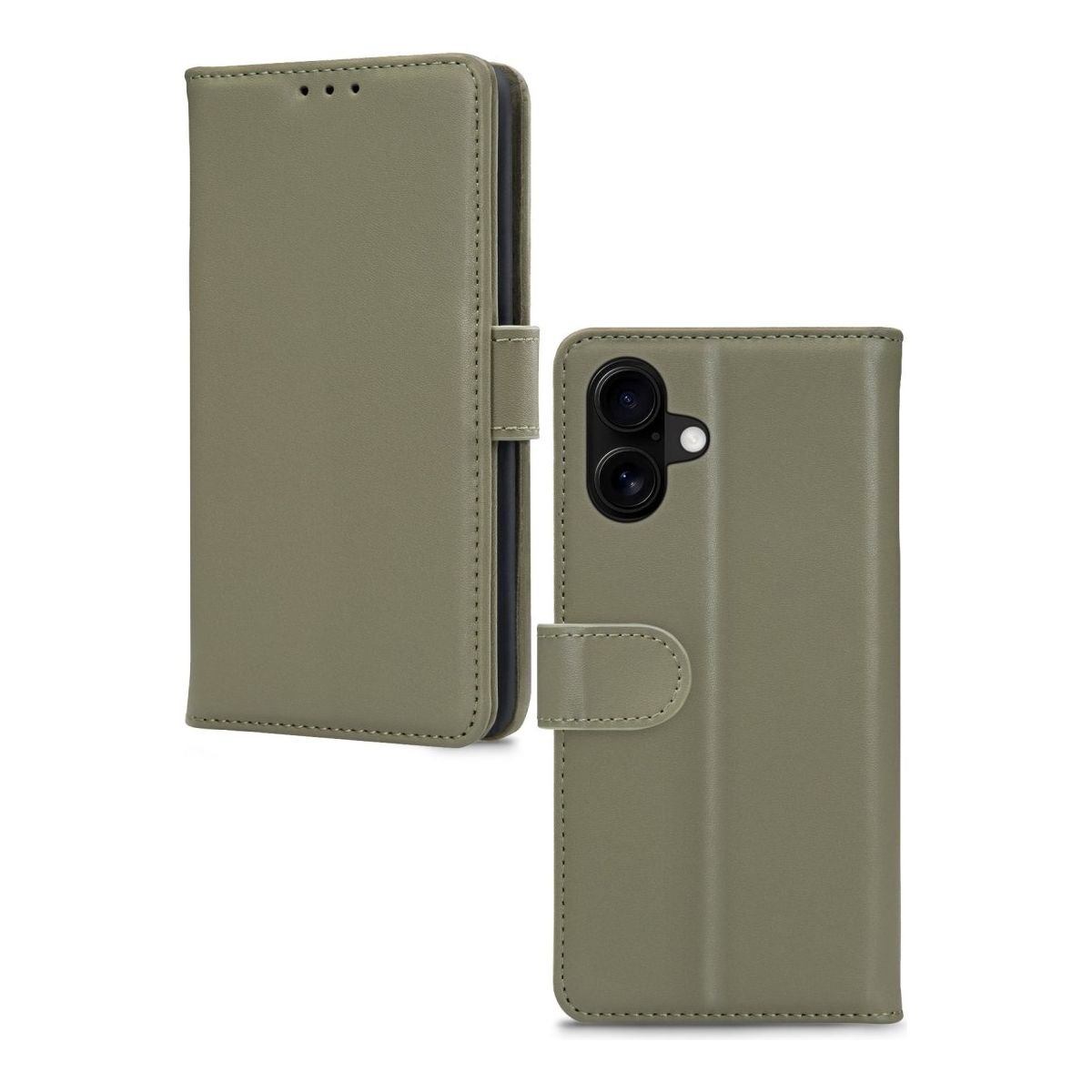Mobilize Premium Gelly Wallet Book Case Apple Iphone 16 Plus Green - 123TelecomShop