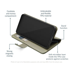 Mobilize Premium Gelly Wallet Book Case Apple Iphone 16 Plus Green - 123TelecomShop