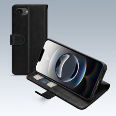 Mobilize Premium Gelly Wallet Book Case Apple Iphone 16E Black - 123TelecomShop