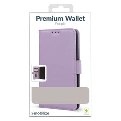 Mobilize Premium Gelly Wallet Book Case Apple Iphone 17 Air Purple - 123TelecomShop