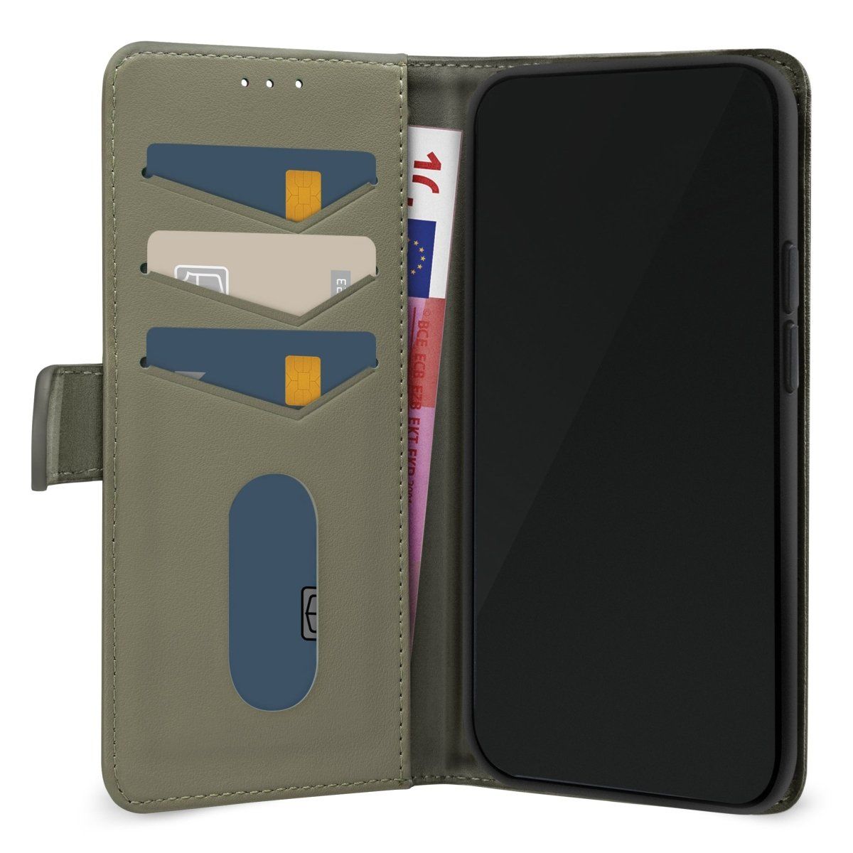 Mobilize Premium Gelly Wallet Book Case Apple Iphone 17 Pro Green - 123TelecomShop
