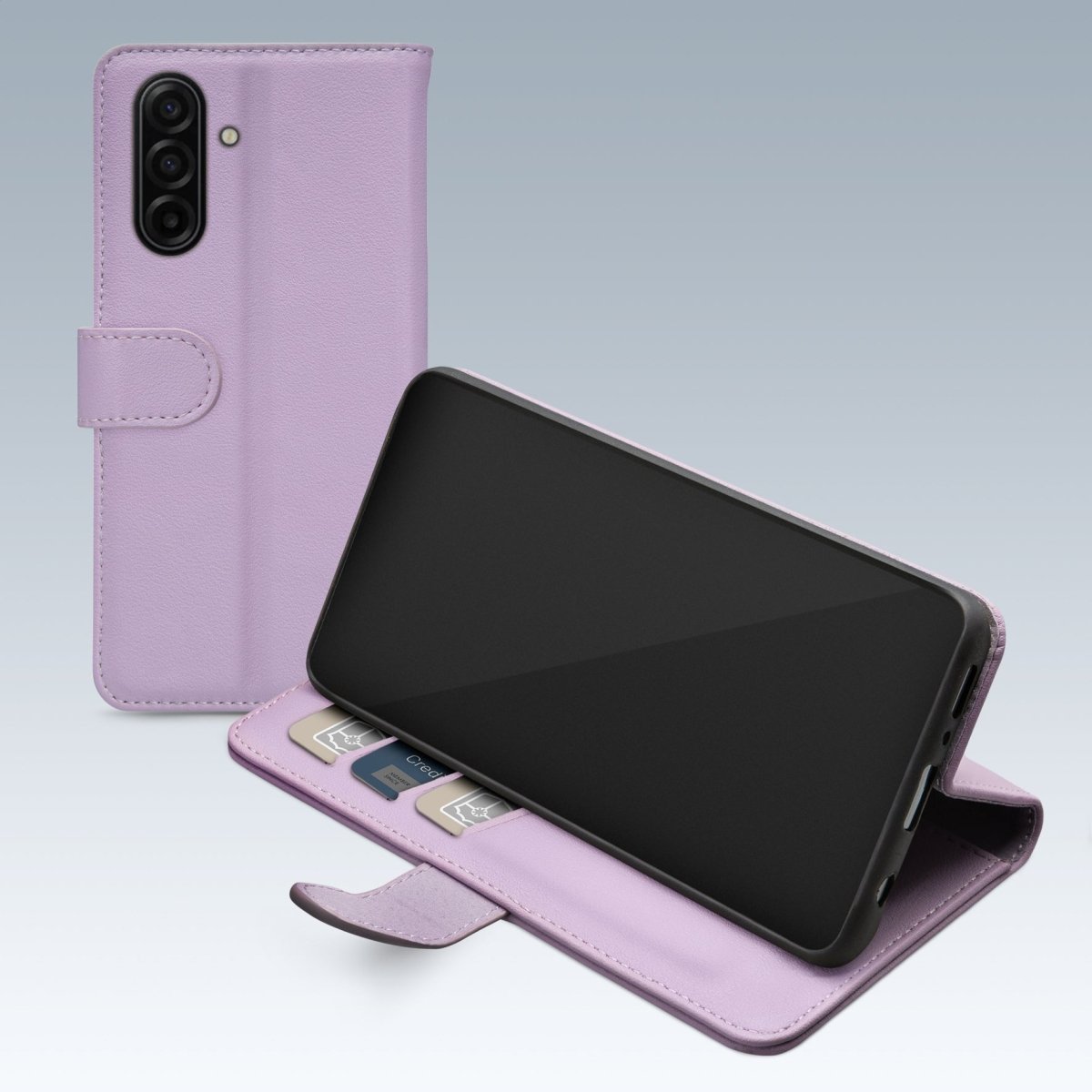 Mobilize Premium Gelly Wallet Book Case Samsung Galaxy A17 (4G/5G) Purple - 123TelecomShop