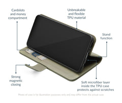 Mobilize Premium Gelly Wallet Book Case Samsung Galaxy S25 Edge 5G Green - 123TelecomShop