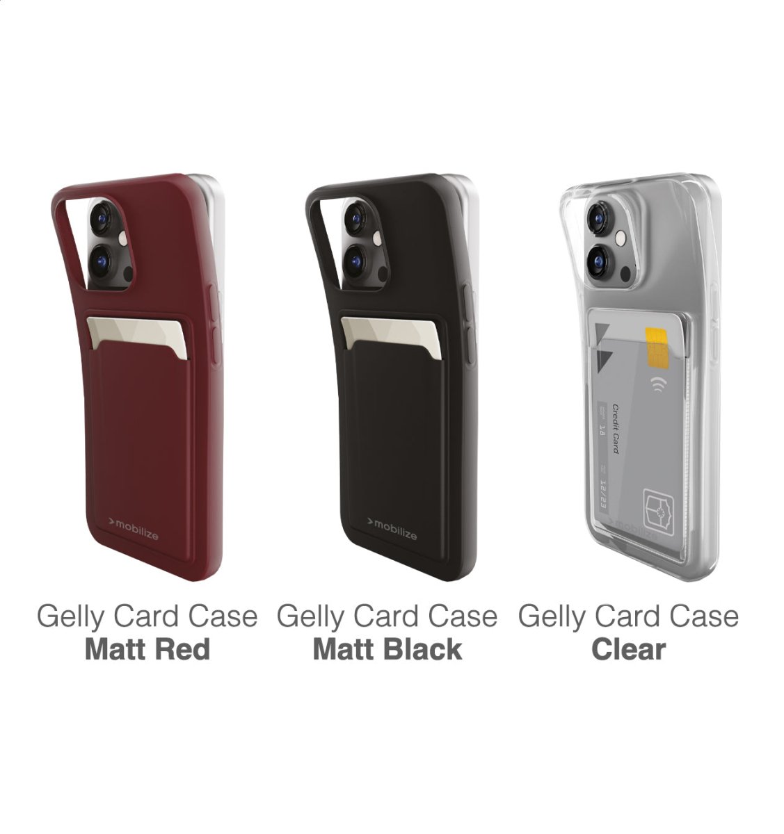 Mobilize Rubber Gelly Card Case Samsung Galaxy S26 Ultra 5G Matt Black - 123TelecomShop