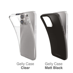 Mobilize Rubber Gelly Case Apple Iphone 15 Pro Matt Black - 123TelecomShop