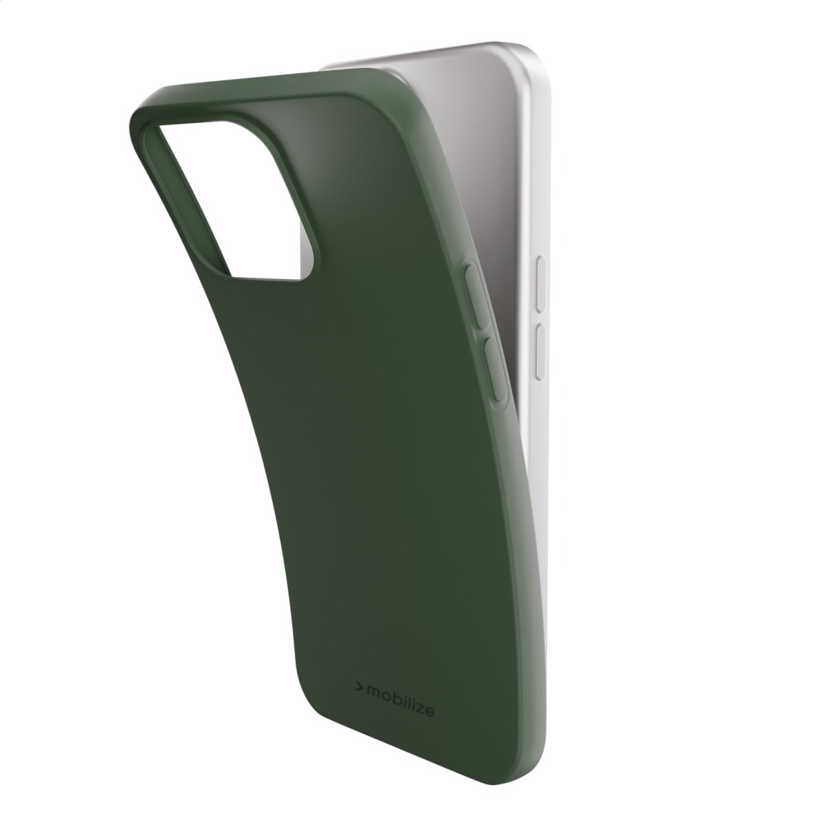 Mobilize Rubber Gelly Case Apple Iphone 15 Pro Matt Green - 123TelecomShop