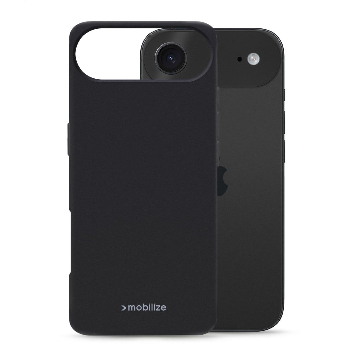 Mobilize Rubber Gelly Case Apple Iphone 17 Air Matt Black - 123TelecomShop
