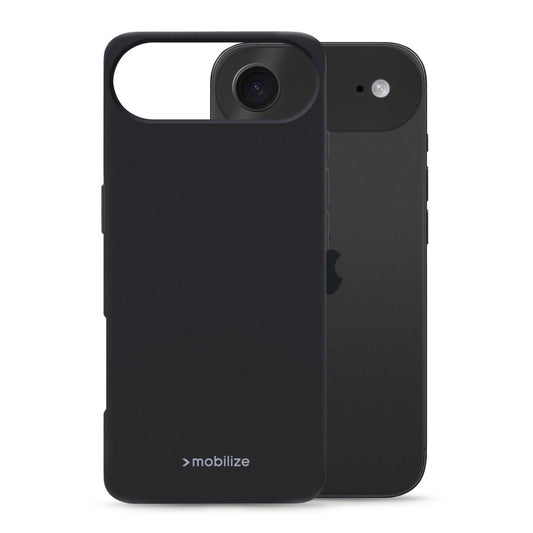 Mobilize Rubber Gelly Case Apple Iphone 17 Air Matt Black - 123TelecomShop