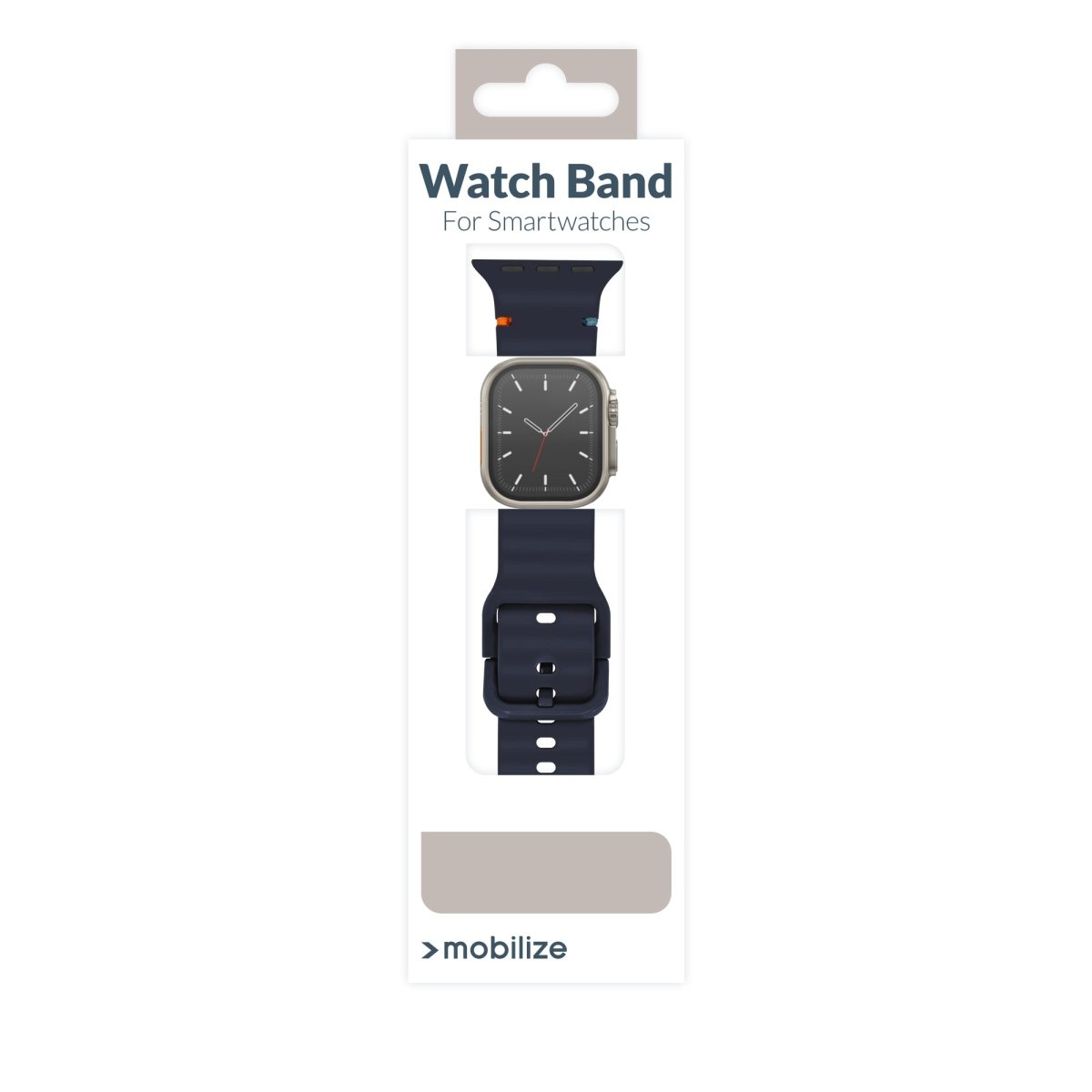 Mobilize Silicon Watch Band - Buckle - For Apple 38/40/41Mm - Blue - 123TelecomShop