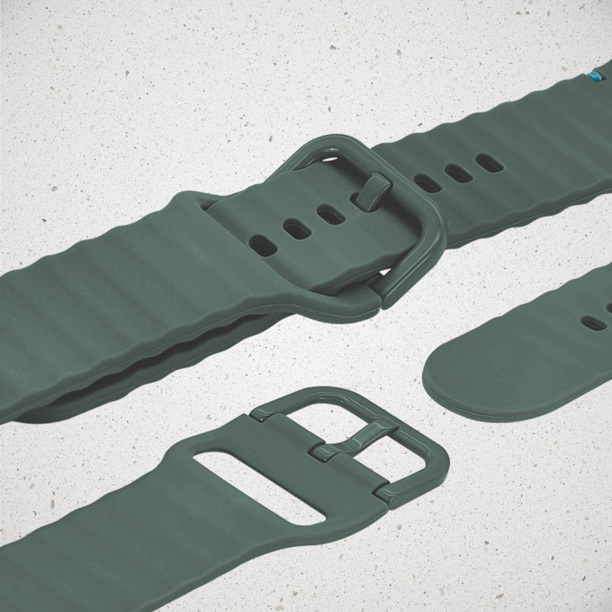 Mobilize Silicon Watch Band - Buckle - For Apple 38/40/41Mm - Green - 123TelecomShop
