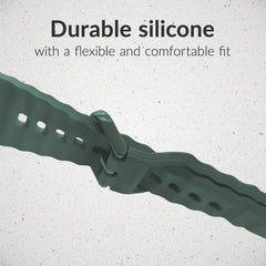 Mobilize Silicon Watch Band - Buckle - For Apple 38/40/41Mm - Green - 123TelecomShop