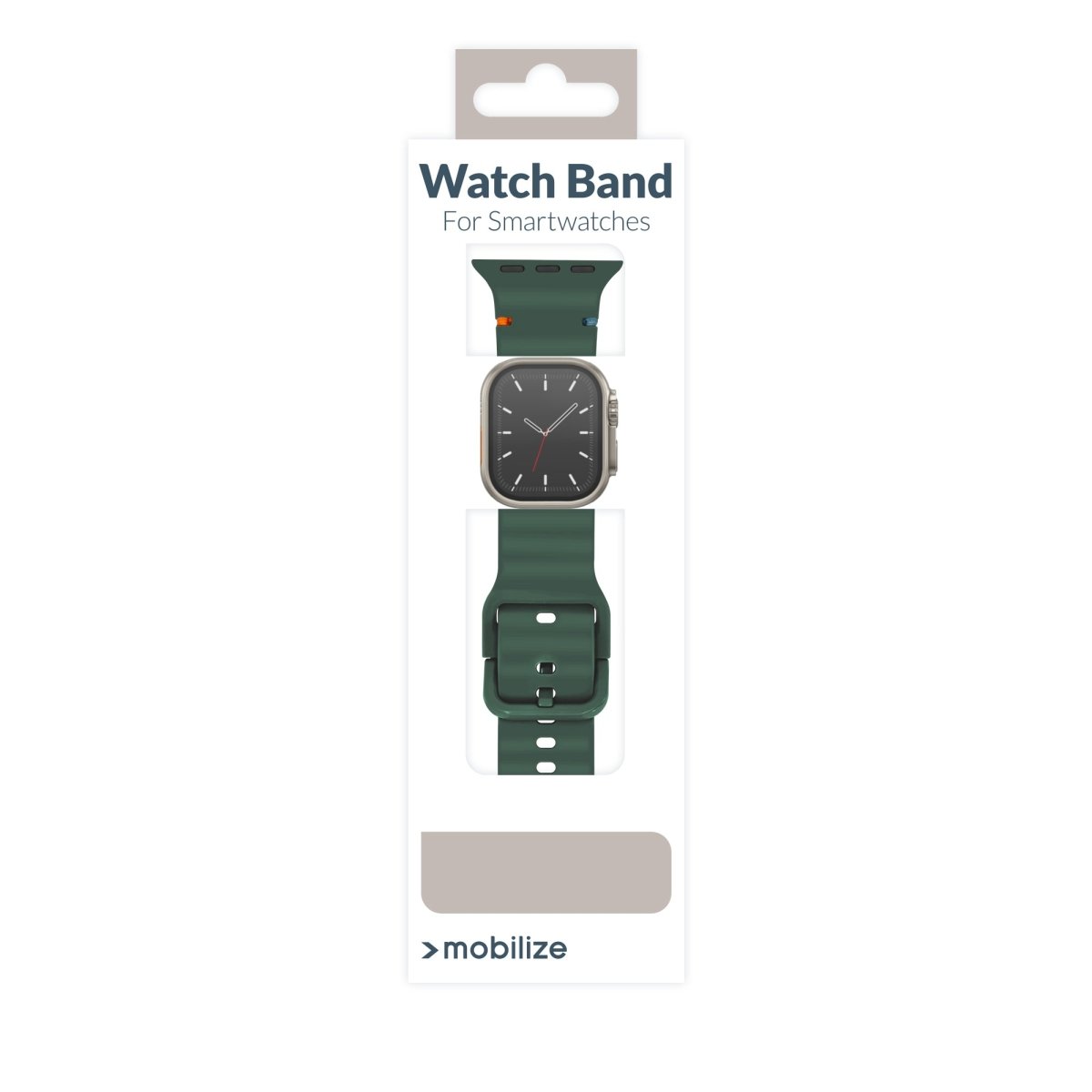 Mobilize Silicon Watch Band - Buckle - For Apple 38/40/41Mm - Green - 123TelecomShop