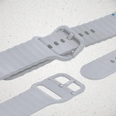 Mobilize Silicon Watch Band - Buckle - For Apple 38/40/41Mm - Grey - 123TelecomShop