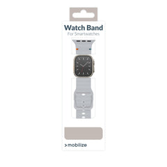 Mobilize Silicon Watch Band - Buckle - For Apple 38/40/41Mm - Grey - 123TelecomShop