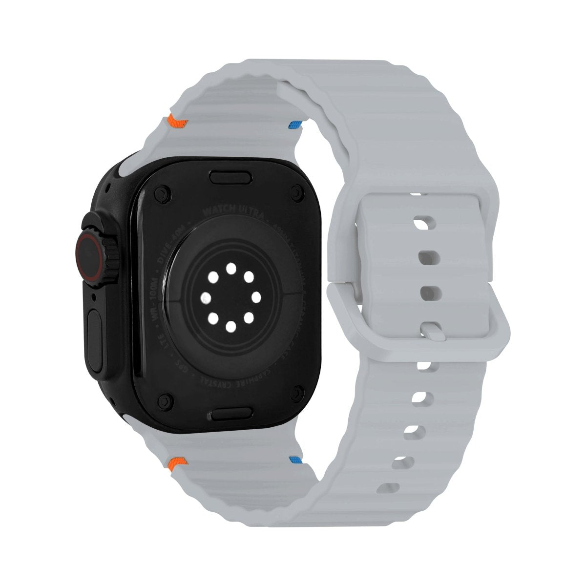 Mobilize Silicon Watch Band - Buckle - For Apple 38/40/41Mm - Grey - 123TelecomShop
