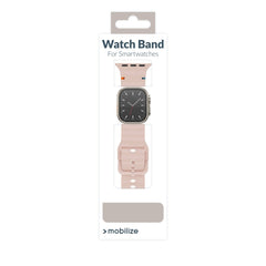 Mobilize Silicon Watch Band - Buckle - For Apple 38/40/41Mm - Pink - 123TelecomShop