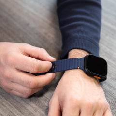 Mobilize Silicon Watch Band - Buckle - For Apple 42/44/45/49Mm - Black - 123TelecomShop