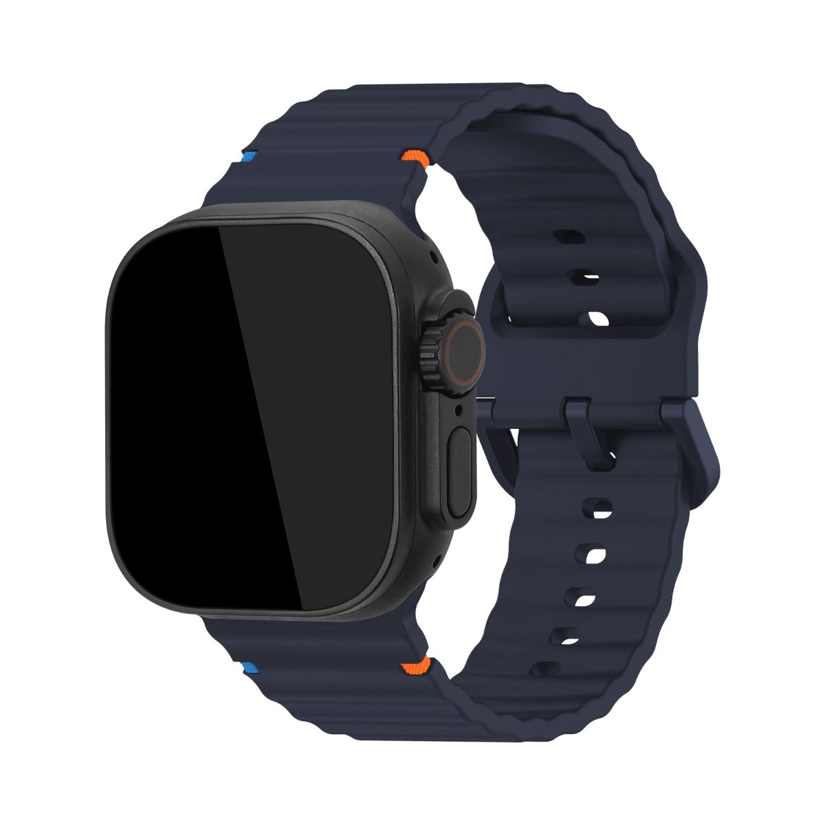 Mobilize Silicon Watch Band - Buckle - For Apple 42/44/45/49Mm - Blue - 123TelecomShop