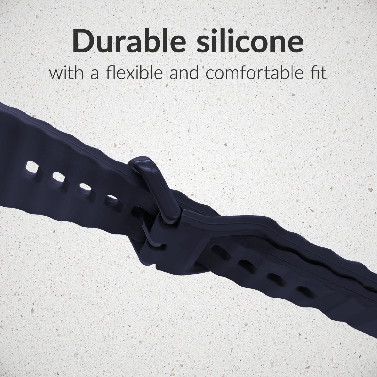 Mobilize Silicon Watch Band - Buckle - For Apple 42/44/45/49Mm - Blue - 123TelecomShop