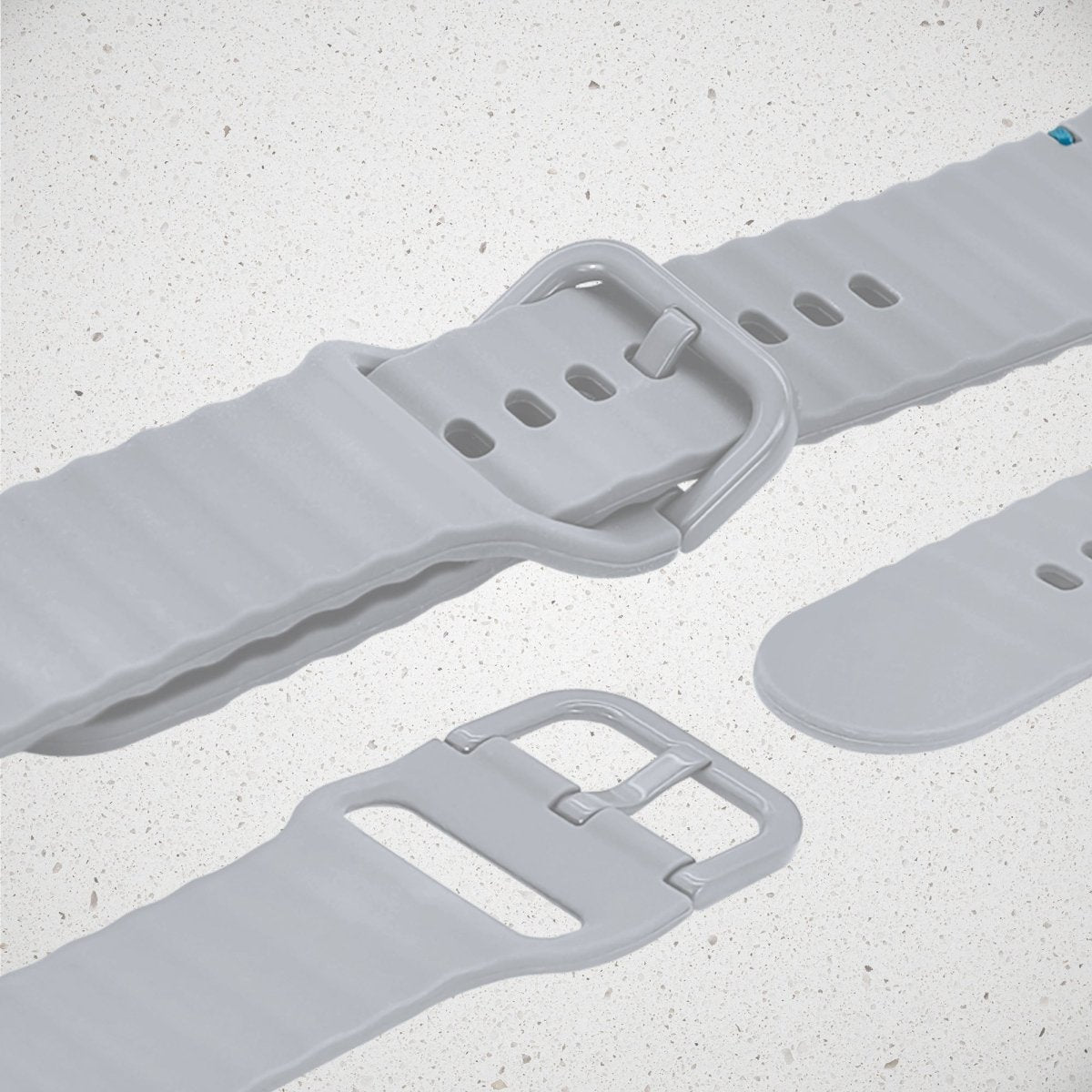 Mobilize Silicon Watch Band - Buckle - For Apple 42/44/45/49Mm - Grey - 123TelecomShop