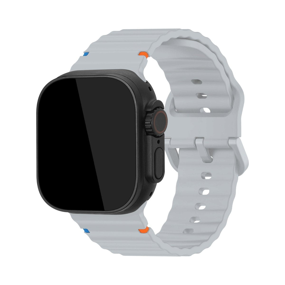 Mobilize Silicon Watch Band - Buckle - For Apple 42/44/45/49Mm - Grey - 123TelecomShop