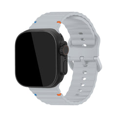 Mobilize Silicon Watch Band - Buckle - For Apple 42/44/45/49Mm - Grey - 123TelecomShop