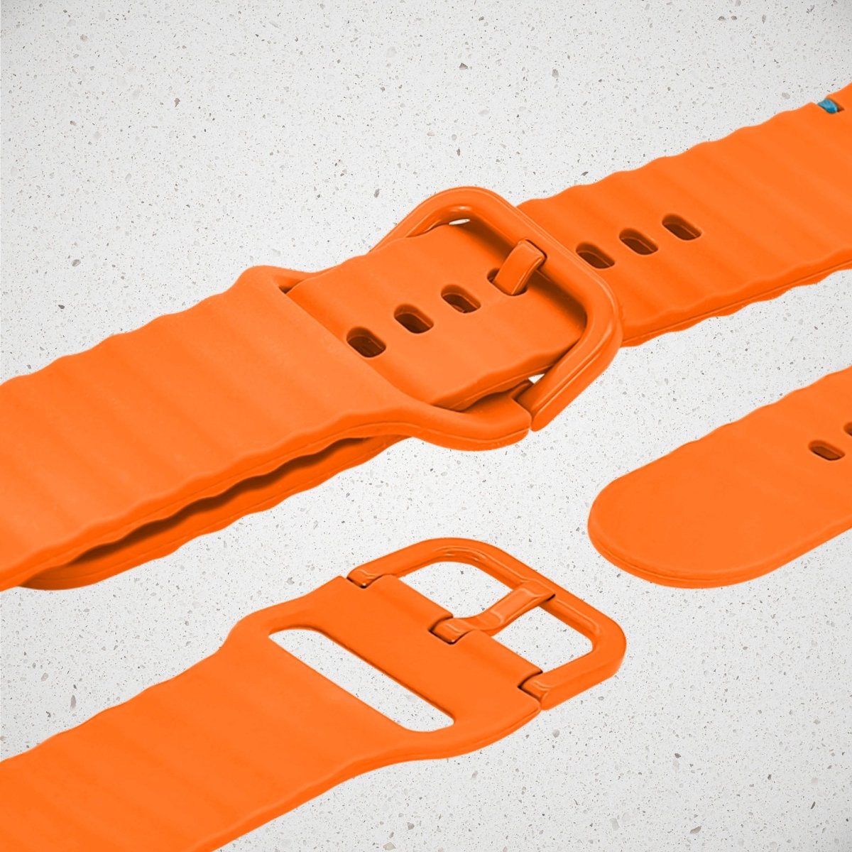 Mobilize Silicon Watch Band - Buckle - For Apple 42/44/45/49Mm - Orange - 123TelecomShop
