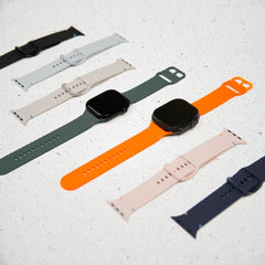 Mobilize Silicon Watch Band - Buckle - For Apple 42/44/45/49Mm - Starlight - 123TelecomShop