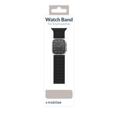Mobilize Silicon Watch Band - Magnetic - For Apple 38/40/41Mm - Black - 123TelecomShop
