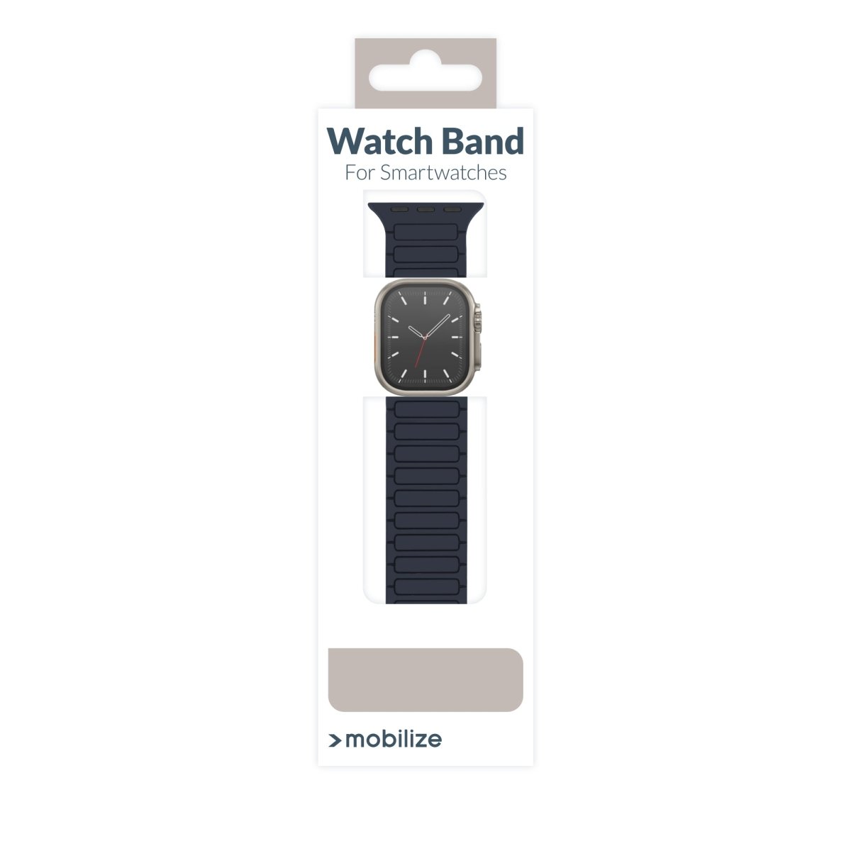 Mobilize Silicon Watch Band - Magnetic - For Apple 38/40/41Mm - Blue - 123TelecomShop