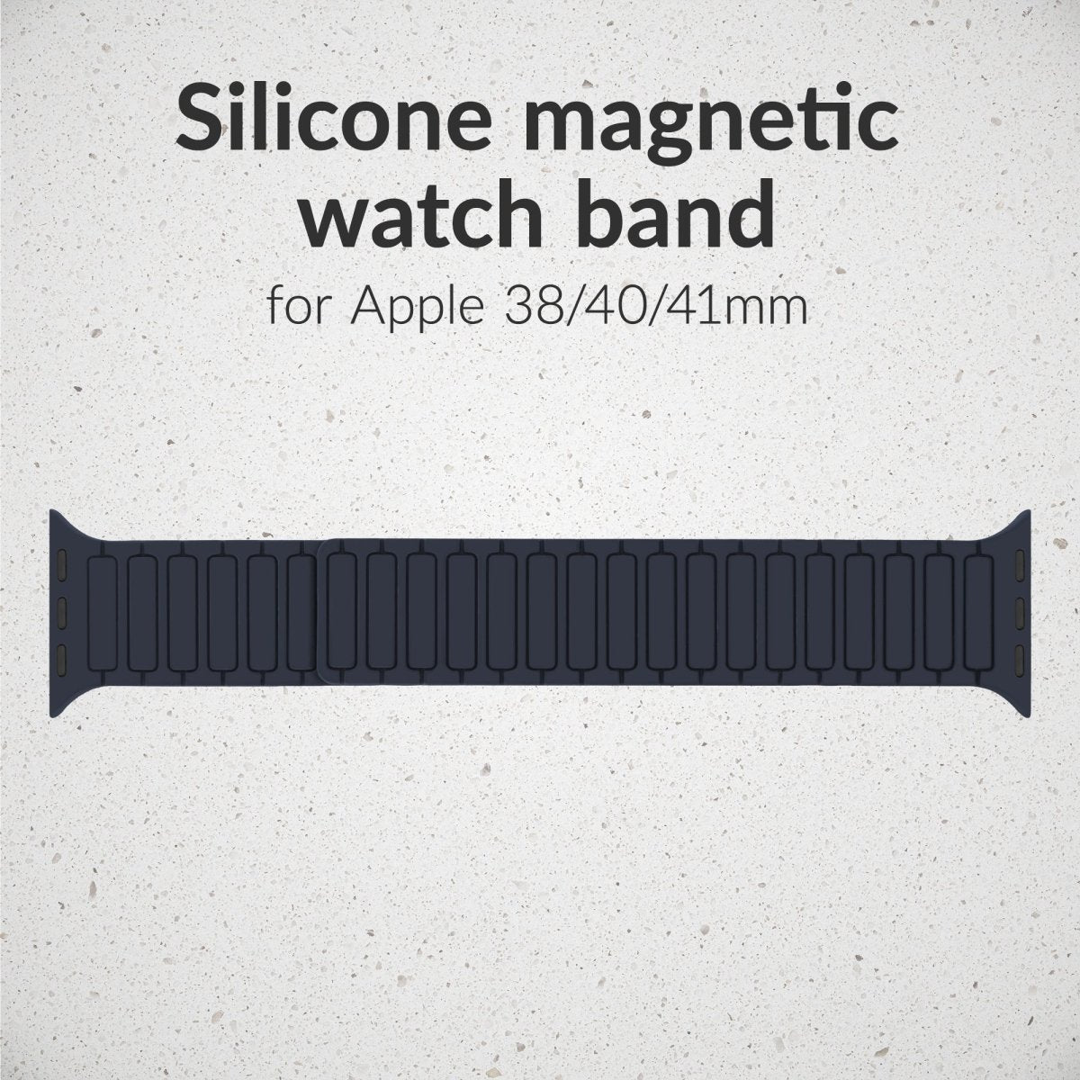 Mobilize Silicon Watch Band - Magnetic - For Apple 38/40/41Mm - Blue - 123TelecomShop