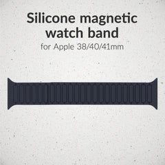 Mobilize Silicon Watch Band - Magnetic - For Apple 38/40/41Mm - Blue - 123TelecomShop