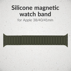 Mobilize Silicon Watch Band - Magnetic - For Apple 38/40/41Mm - Green - 123TelecomShop
