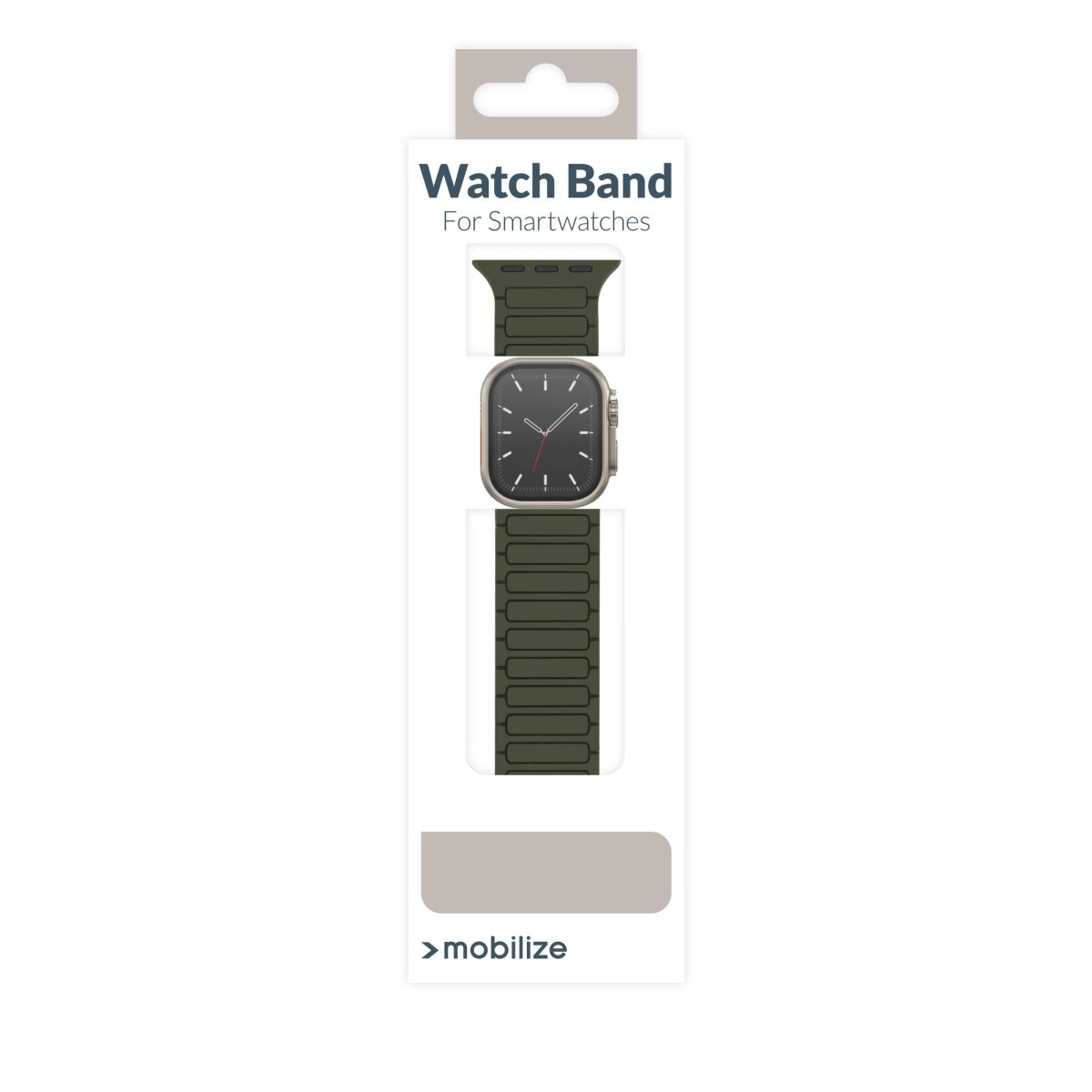 Mobilize Silicon Watch Band - Magnetic - For Apple 38/40/41Mm - Green - 123TelecomShop