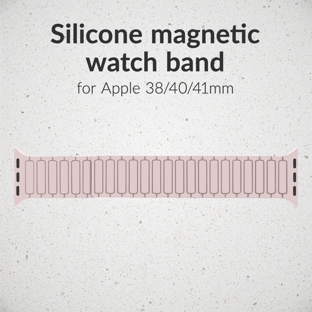 Mobilize Silicon Watch Band - Magnetic - For Apple 38/40/41Mm - Pink - 123TelecomShop