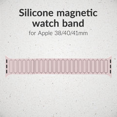 Mobilize Silicon Watch Band - Magnetic - For Apple 38/40/41Mm - Pink - 123TelecomShop